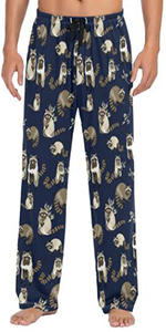 raccoon pajama pants