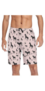 horse pajama shorts