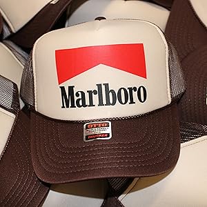 Trucker Hat Trendy Vintage Funny Graphic Marlboro Cowboy Cowgirl Country Tequila Western Hunting