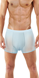 ice silk mens underwear boxer briefs