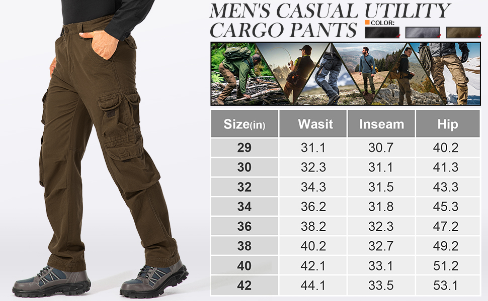 tactical pants for men cargo pants women plus size cargo pants women high waist mens travel pants