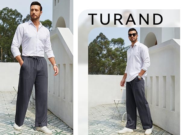 mens linen pants