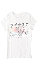 girls graphic tee t-shirt