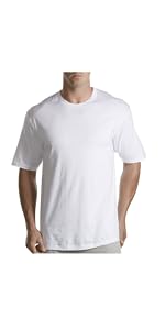 Harbor Bay by DXL Big and Tall 3-pk Crewneck T-Shirts, White