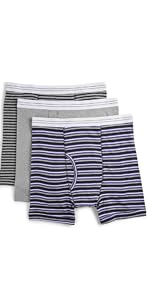 Harbor Bay by DXL Big and Tall 3-Pack Assorted Boxer Briefs