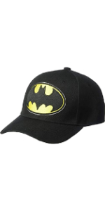 DC Comics Batman black curved brim baseball hat by Concept One