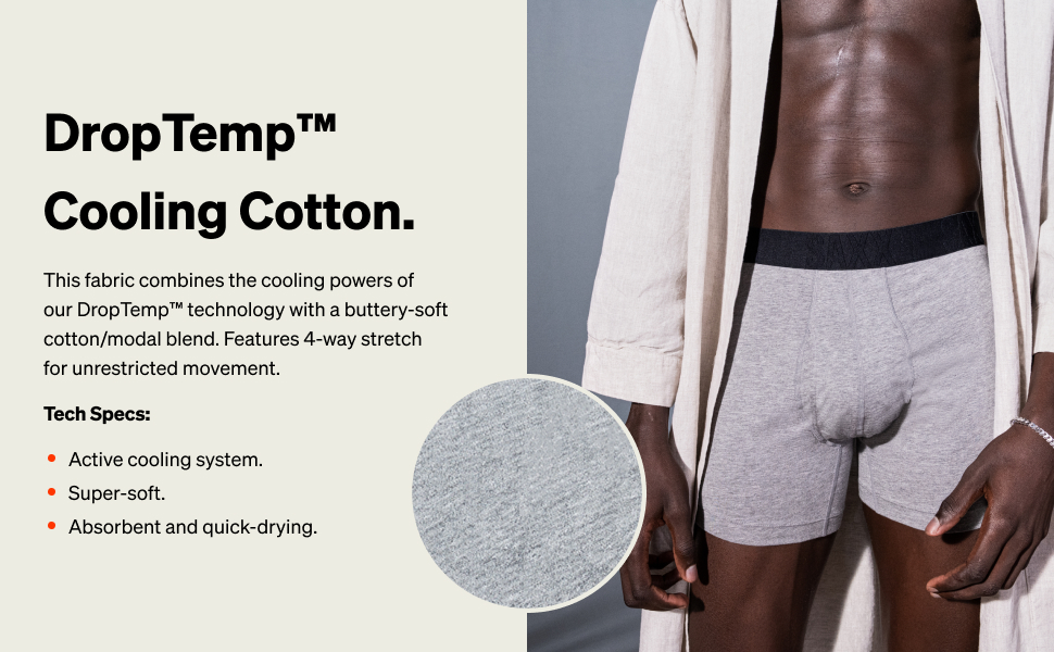 Drop temp cooling Cotton