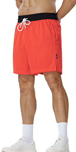 Mesh Shorts Basketball Gym Workout Shorts