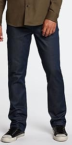 mens jeans slim stretch all day wear comfortable versatile pants denim fall winter long 