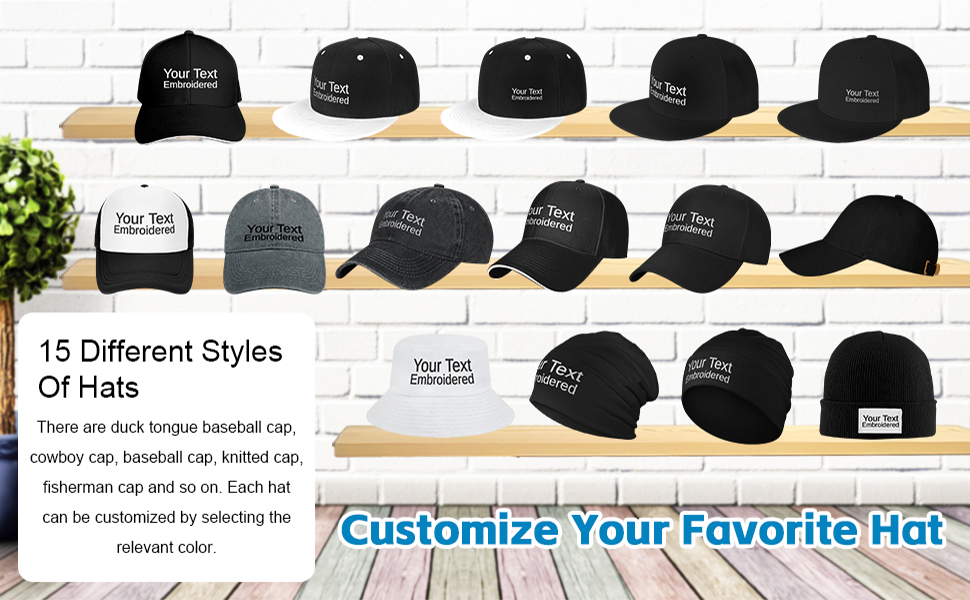 many style baseball cap