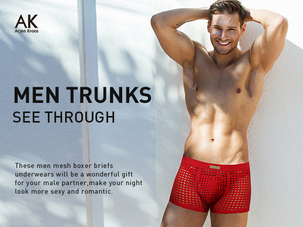 men trunks see through