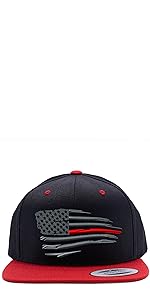 Thin Red / Blue Line Snapback