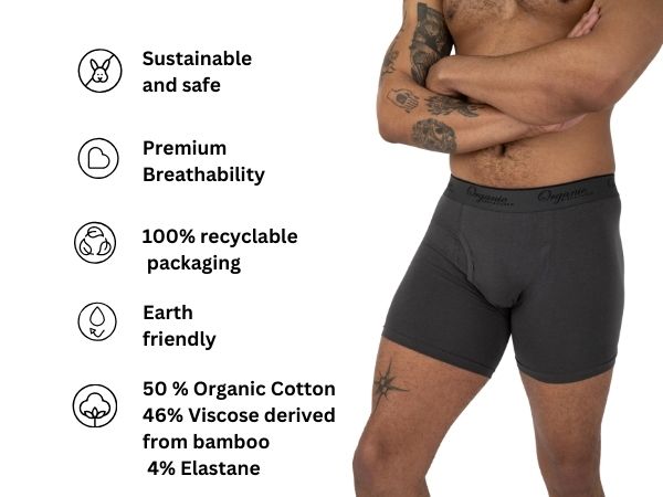 mens organic boxer briefs