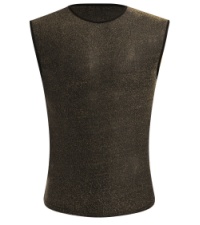 glitter mesh tank top men