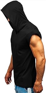 Mens Tank Top Hoodies