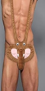 Mens Elephant Shape Underwear