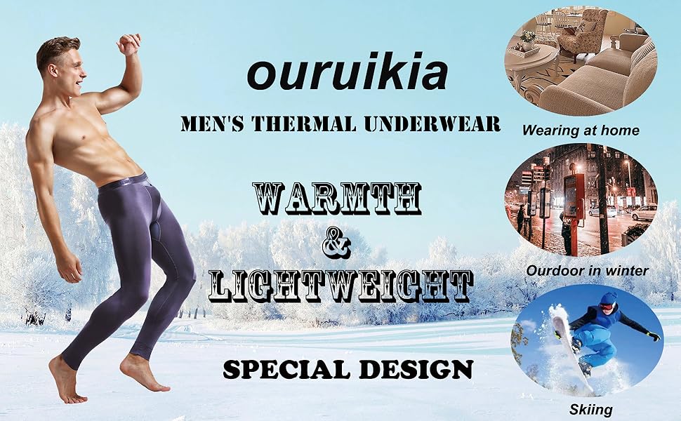 men thermal underwear bottoms thermal underwear pants keep warm thermal underwear for winter 