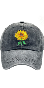 Sunflower Baseball Cap