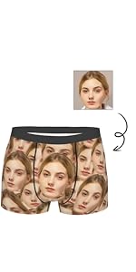 Custom Boxers with Face