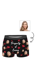 Custom Boxers with Heart