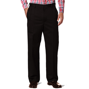 Match Men''s Wrinkle-Resistant Straight-Fit Dress Pants