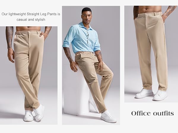 casual work pants for men