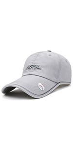 Summer Hat Quick Dry Baseball Cap Reflective Stripe Sun Hats