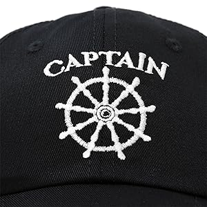 H-201-Captain Up Close Quality Stitching