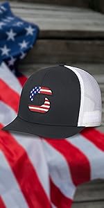 american flag hat