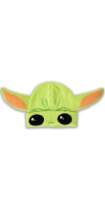 Beanie Hat Yoda Baby Grogu Mandalorian Licensed Baseball Hat Cosplay Star Wars Disney Green