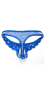 blue g string