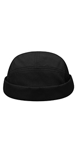 Quick Dry Brimless Hats Mesh Beanie Docker Cap