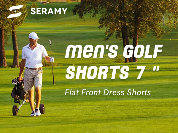 golf shorts men 7 inch