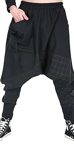 baggy harem pants