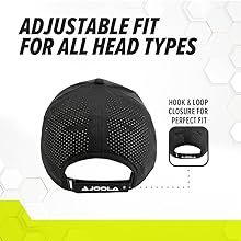 Adjustable fit for all head types