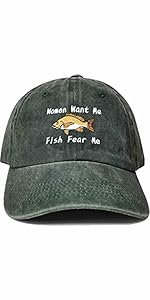 Women Want Me Fish Fear Me Hat