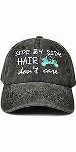 Side by Side Hair Don''t Care Hat