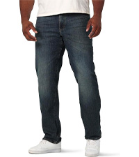 mens lee extreme relaxed straight jean for big and tall sizes