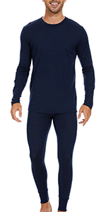 Merino wool base layer set