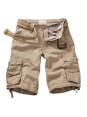 khaki cargo shorts for men