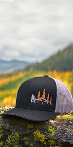 Larix Wild Bigfoot Trucker hat