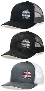 LARIX Old Glory Mountain Trucker Hat