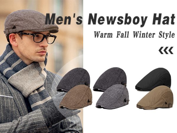 Newsboy hat 