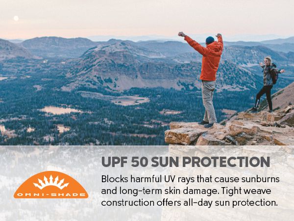 UV blocking pants with UPF 50 sun protection, Omni-Shade