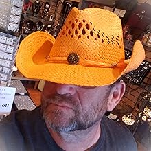 Cowboy hat orange