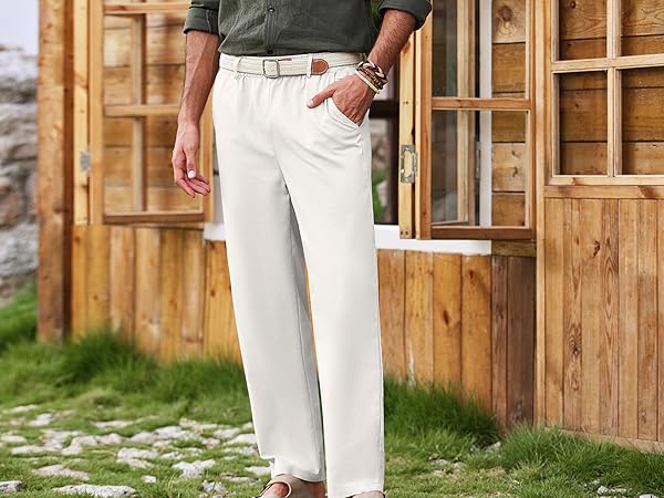 Beach Linen Pants