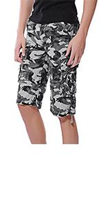 mens camo shorts