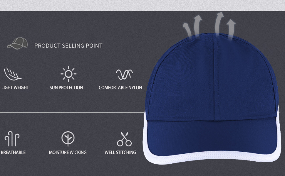 light weight sport hat