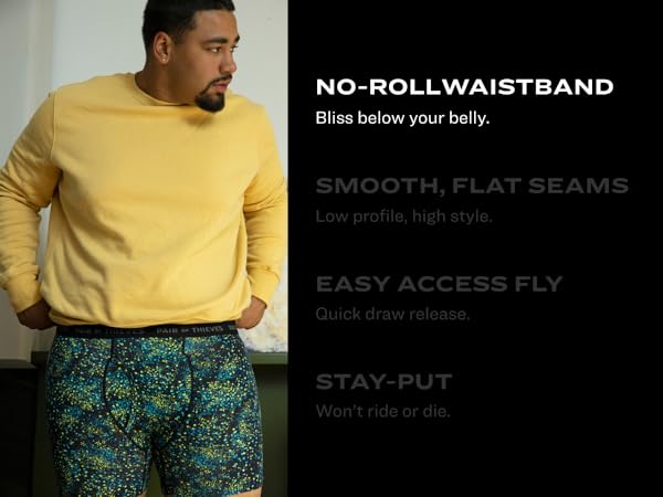 NO-ROLL WAISTBAND