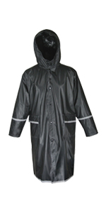 Junior Raincoat Black